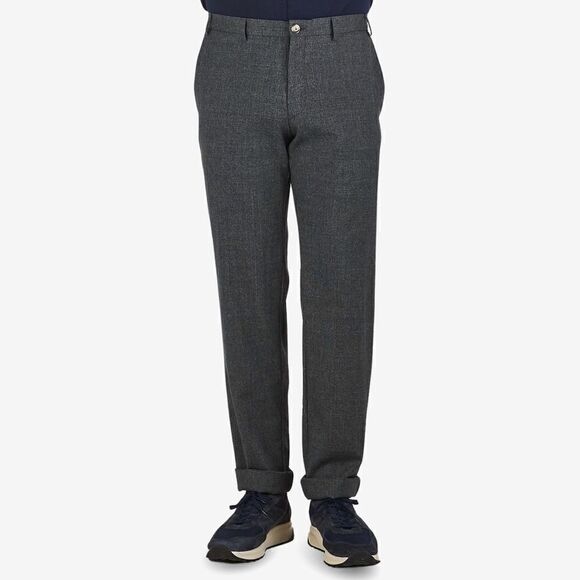 Canali NWT Grey Melange Washable Wool Trousers
Size EU 52 - Picture 1 of 10